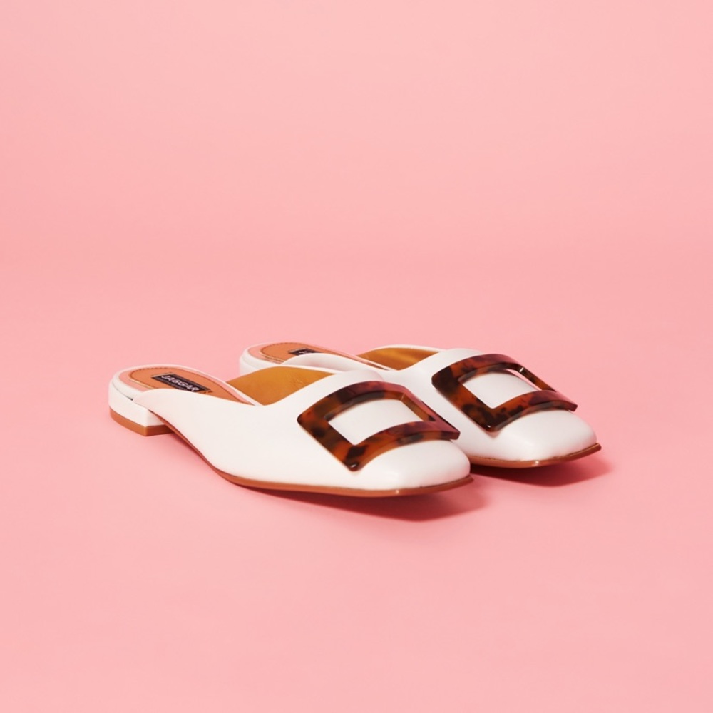 Jaguar Crown Leather Mule